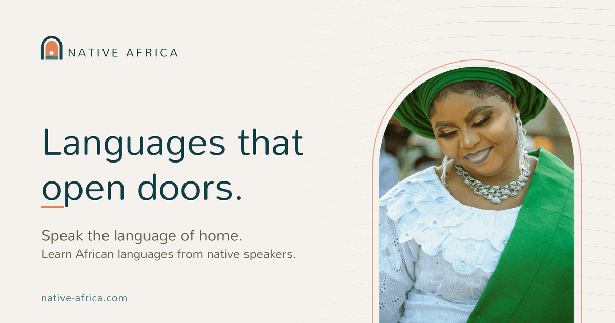 Native Africa website preview